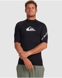 Quiksilver - Mens All Time Short Sleeve Rash Vest