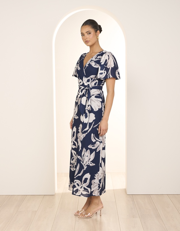 Pilgrim - Lila Cross Over Maxi Dress