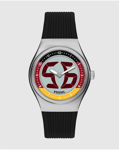 Fossil - Archival Big Tic Black Analogue-Digital Watch