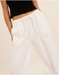 AERE - Marlow Linen Relaxed Pants