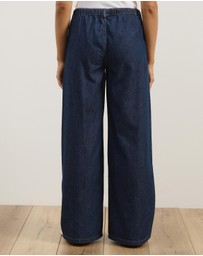 Atmos&Here - Alma Denim Chambray Pants