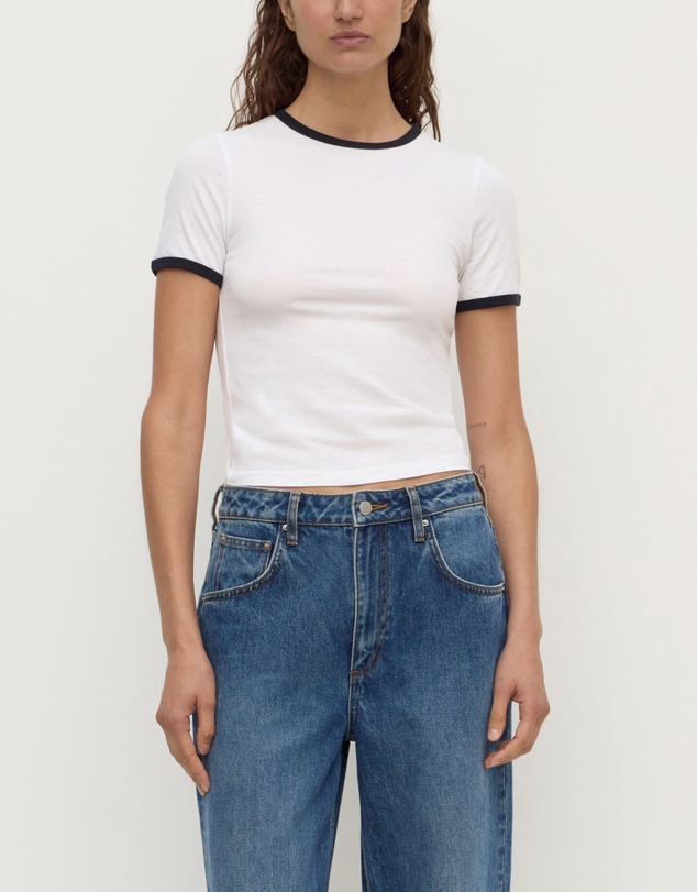 Assembly Label - Kourt Contrast Bind Tee