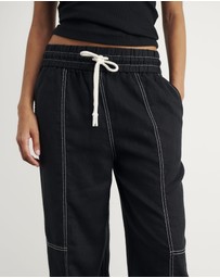 Jag - Sabine Linen Relaxed Leg Pant