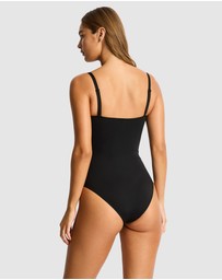 Sea Level Australia - Scalloped Square Neck One Piece Bralette