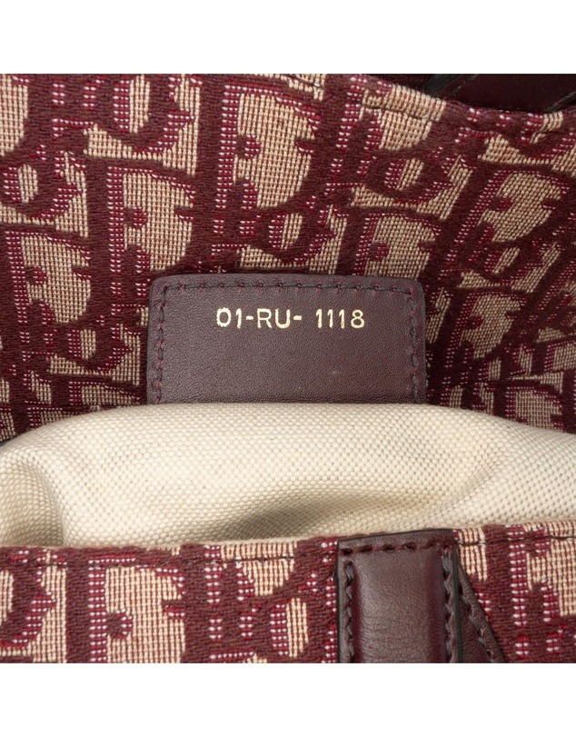 Pre-Loved by Azura Reborn - Pre-Loved Oblique Canvas Saddle Bag