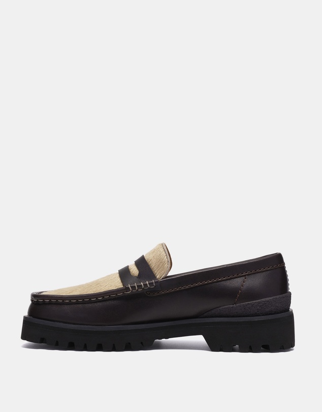 Clarks - Yukoner Penny (M) Brown Combi