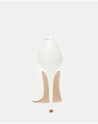 Steve Madden - Evelyn White Heels