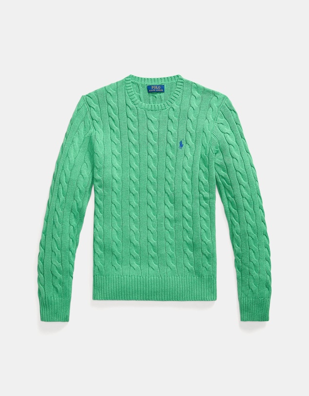 Polo Ralph Lauren - ICONIC EXCLUSIVE - Cable-Knit Cotton Sweater