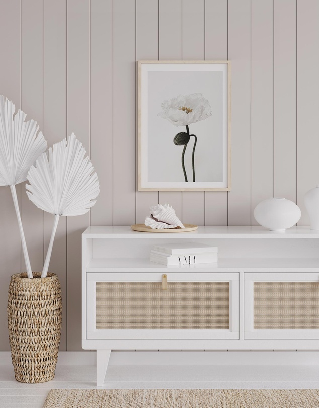 Olive et Oriel - White Poppy I Art Print