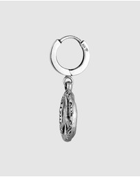 Haze & Glory - ICONIC EXCLUSIVE - Earrings Peace Hoop 925 Sterling Silver