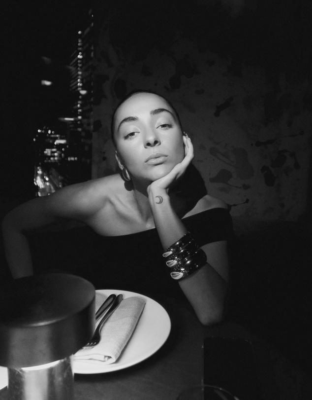 HOUSE OF SLANI - Adele Chunky Silver Bangles