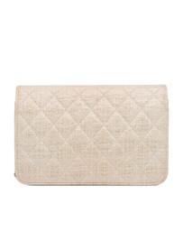 Pre-Loved by Azura Reborn - Pre-Loved CC Coated Tweed Wallet On Chain