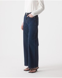 Outland Denim - 32in Mia Mid Wide Seamed Jeans