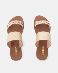 Just Because - Koi Leather Flats