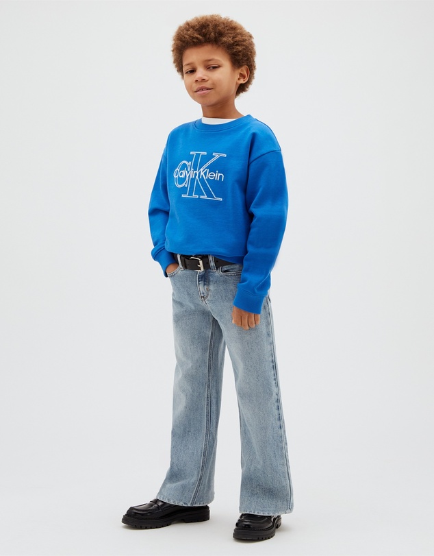 Calvin Klein Jeans - Boys Monologo Terry Sweatshirt