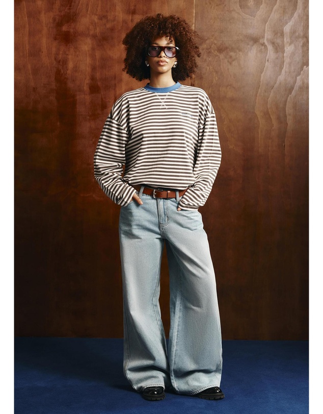 Subtitled - Hilo Striped Long Sleeve Top