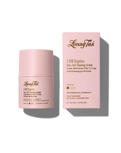Loving Tan - 2-Hour Express Face Tanning Serum Medium 30ml