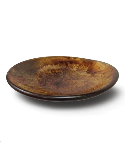 Urban Attitude - Urban Attitude SHAY Extra Large Bowl Height 6cm lowest 12cm highest by Width 52.5cm x 60cm - Dark Cocoa