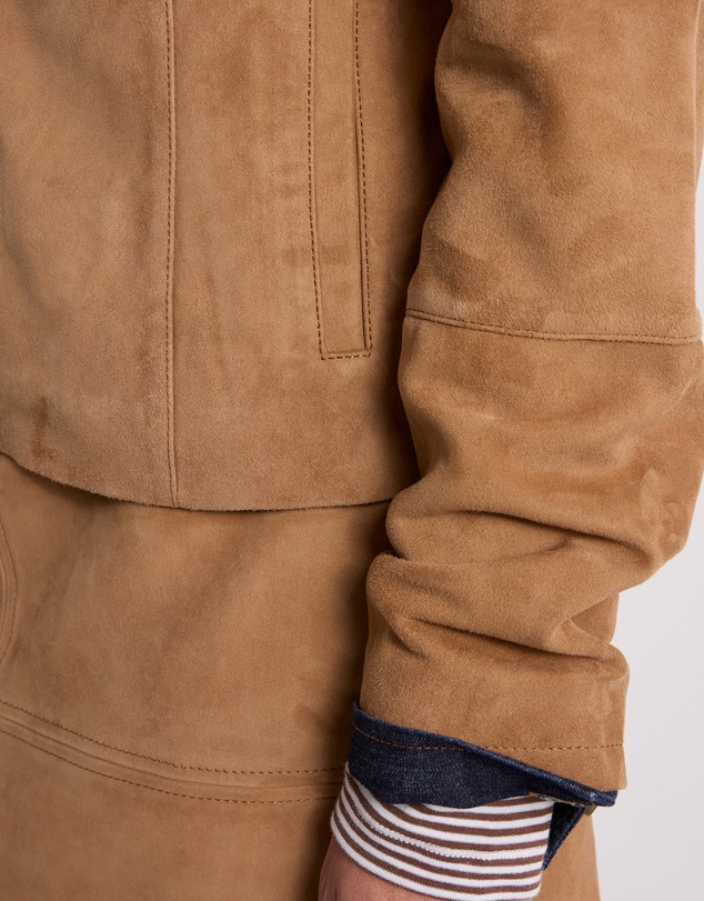 David Lawrence - Paignton Suede Leather Jacket