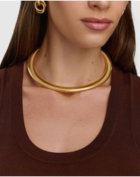 Nialaya Jewellery - Gold Stretch Choker