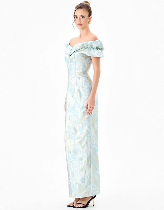 Bariano - Jazzie Off Shoulder Gown