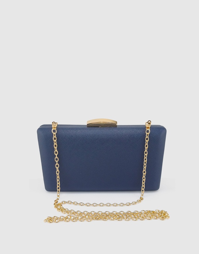 Izoa - Bianca PU Leather Clutch