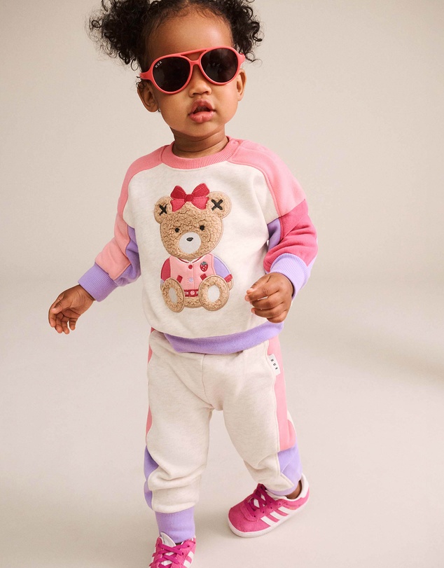 Huxbaby - Colour Block Sweatpants - Babies-Teens