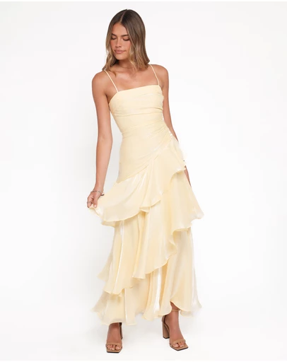 Petal & Pup - Rosalie Maxi Dress - Butter Yellow