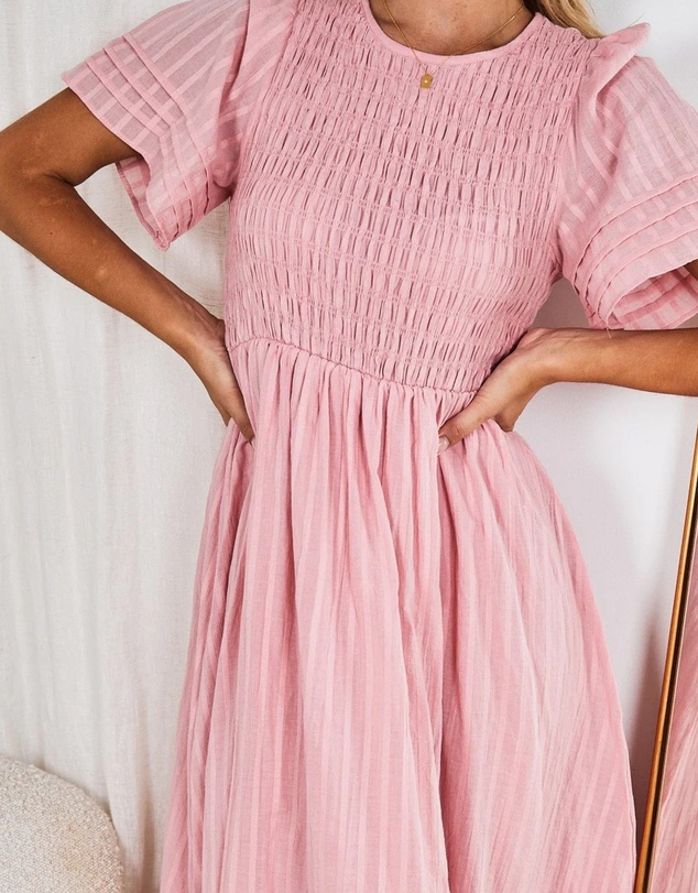 Esther & Co - Iolana Dress - Pink