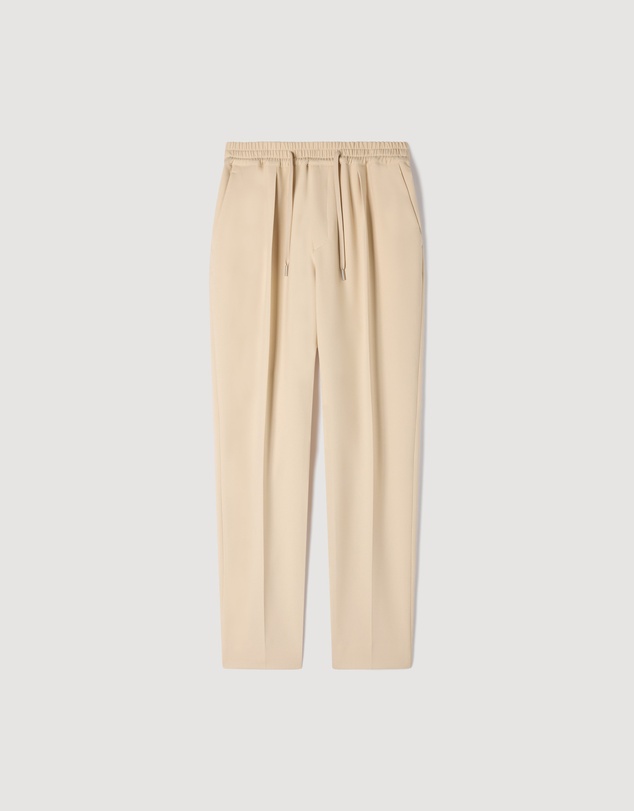 Sandro - Jersey Pli Pants