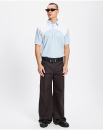Bogey Boys - Curved Block Athletic Polo