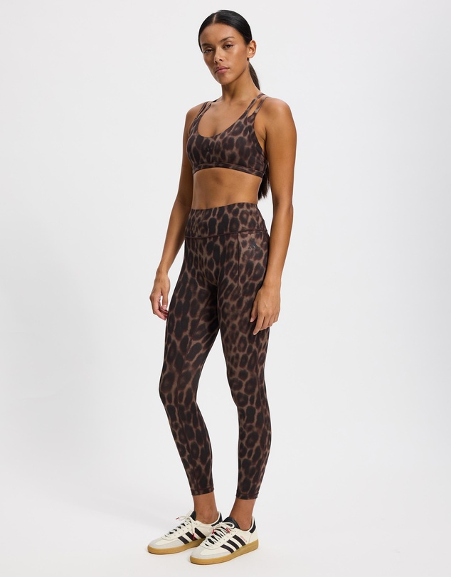 adidas Performance - Optime Power Leopard 7/8 Leggings