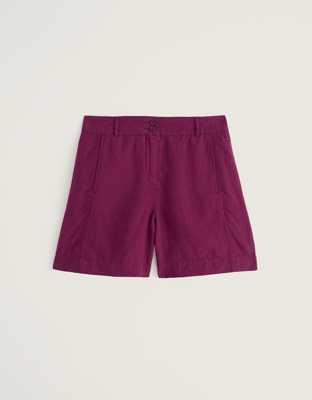 Seasalt - Lowarth High-Waisted Linen Shorts