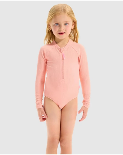 Seafolly - Textured Gathered Paddlesuit - Kids