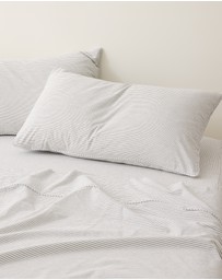 Sheet Society - Leo Washed Cotton Full Sheet Set