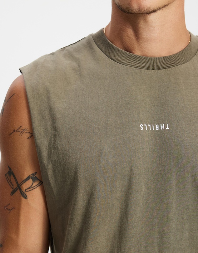 Thrills - Minimal Thrills Merch Fit Muscle Tee - ICONIC EXCLUSIVE