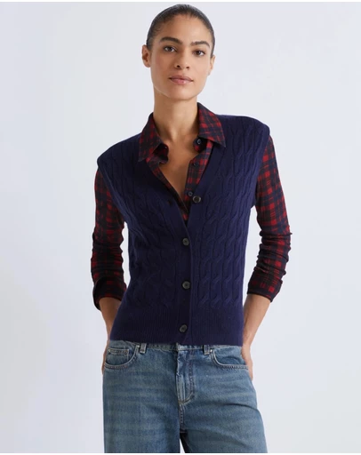 Marella - Knitted Waistcoat