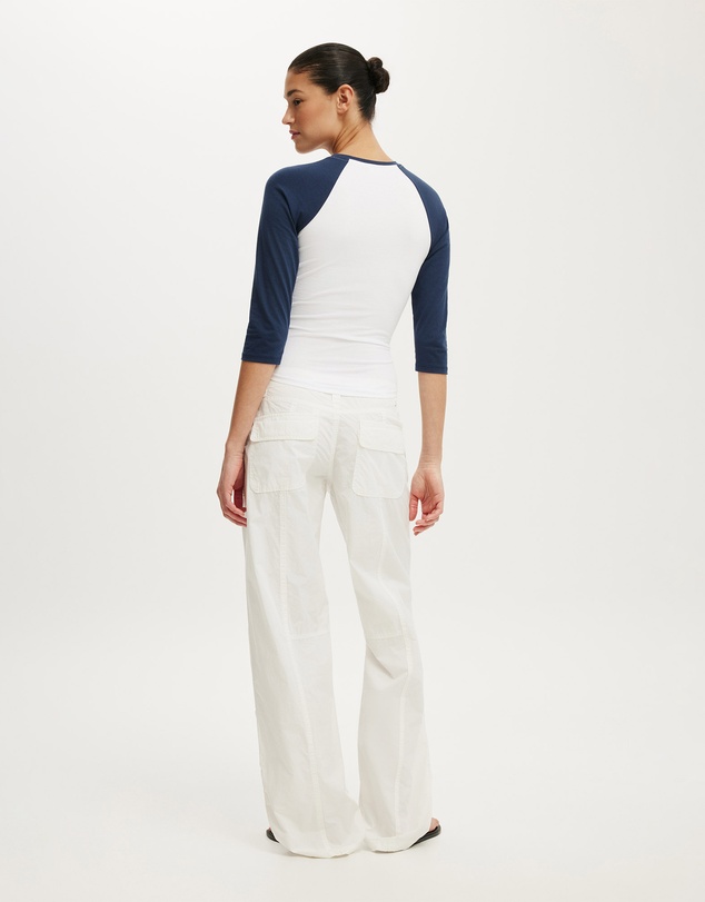 Cotton On - Lexi Low Rise Utility Pant