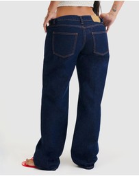 Cotton On - Curvy Low Rise Straight Jeans