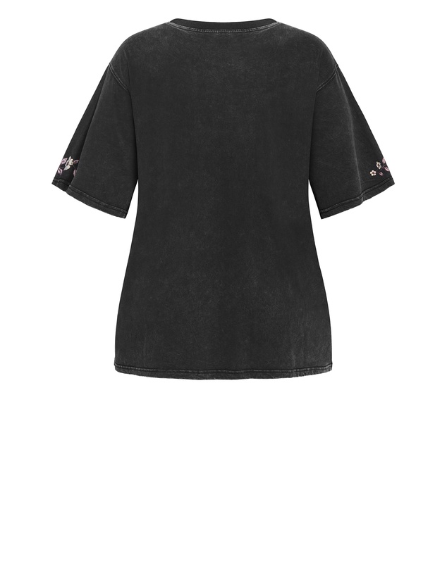 City Chic - Rodeo Oversized Cotton Tee