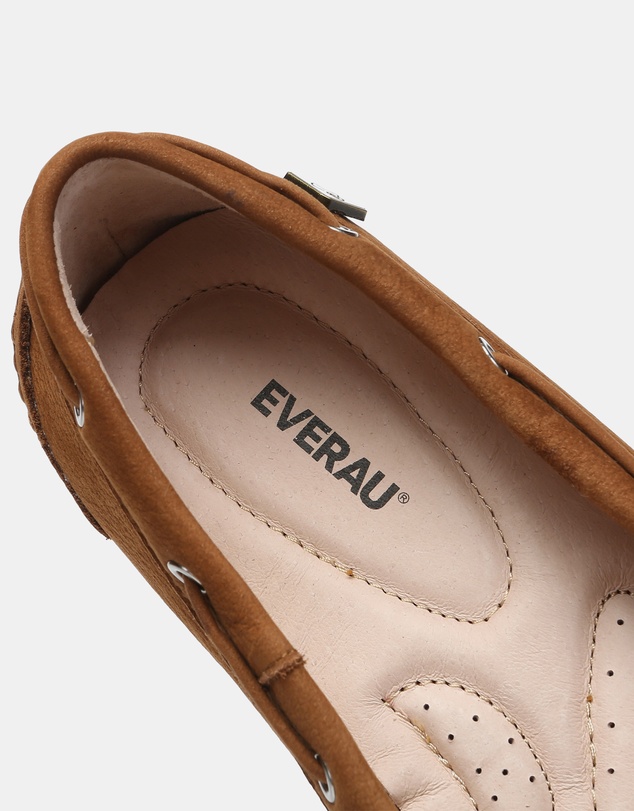 EVERAU - EverAU Ugg Monty Cow Leather Upper Loafer Oxfords Flats
