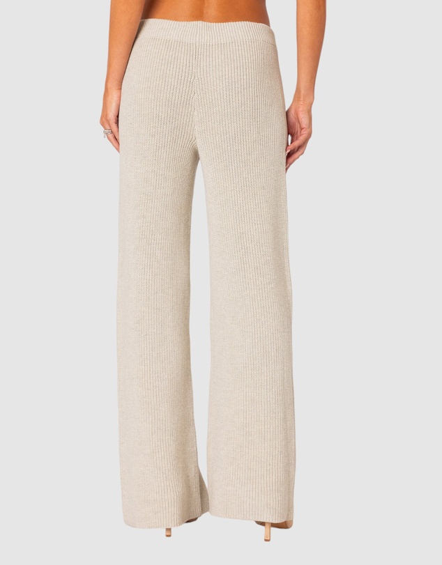 EDIKTED - Sunday Straight Leg Knit Pants