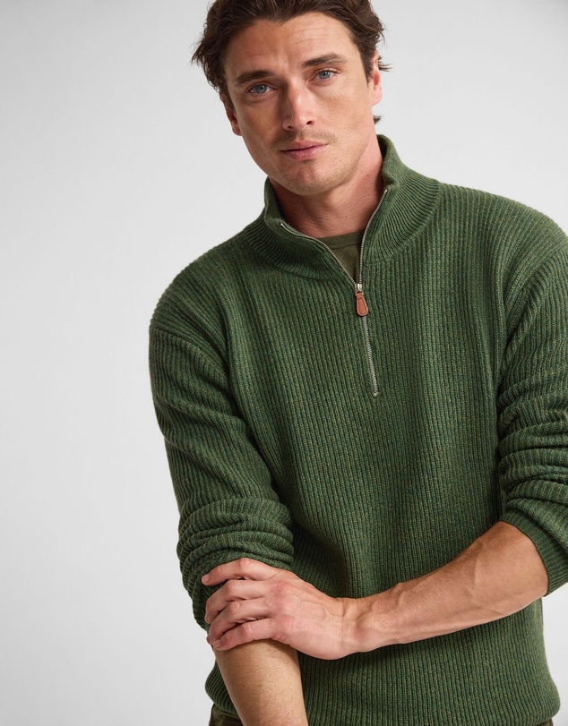 Oxford - Ryan Zip Neck Knit