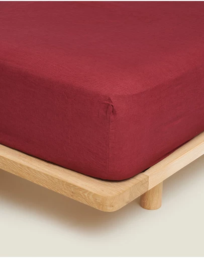 Carlotta + Gee - 100% Linen Fitted Sheet
