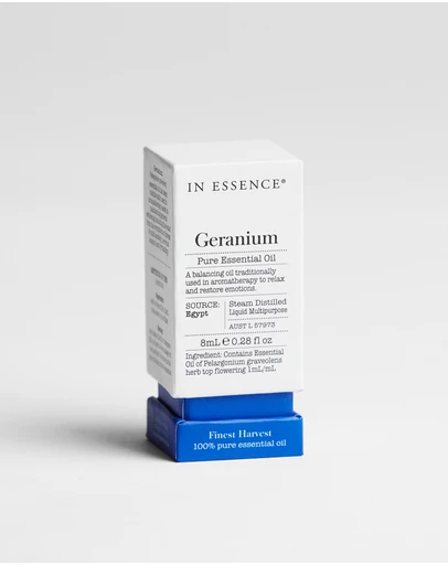 In Essence - In Essence Geranium Pure Essential Oil 8ml