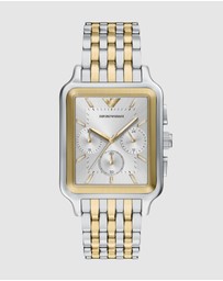 Emporio Armani - Two Tone Chronograph Watch