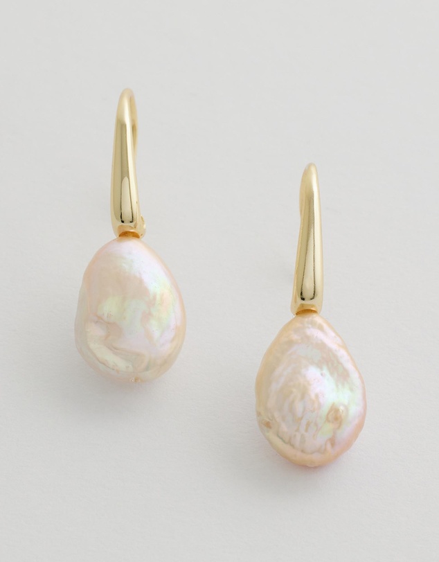 Native Sol - Aria Pearl Earrings