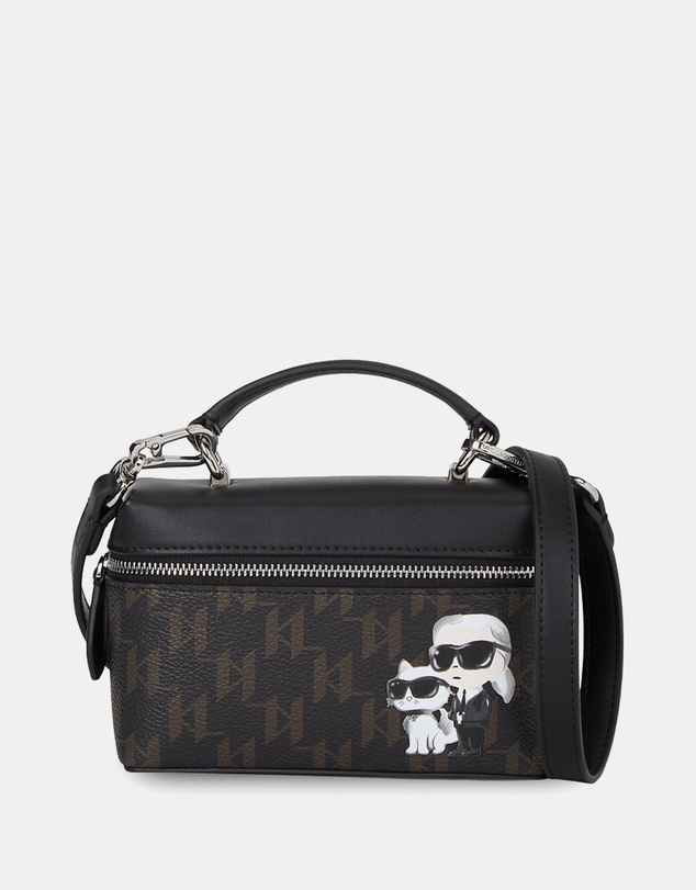 Karl Lagerfeld - Ikon Monogram Small Vanity Crossbody Bag