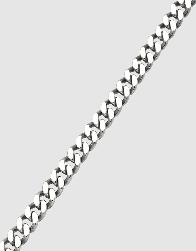 Kuzzoi - ICONIC EXCLUSIVE - Heavy Curb Chain Necklace in 925 Silver