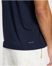 Emporio Armani EA7 - Train Golf Colour Block Stripe Polo